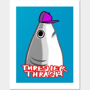 Sharks With Hats - Thresher Posters and Art